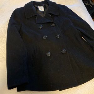 Double breasted pea coat